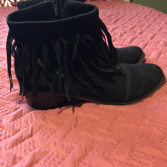 Black ankle boots - Picture 2 of 3